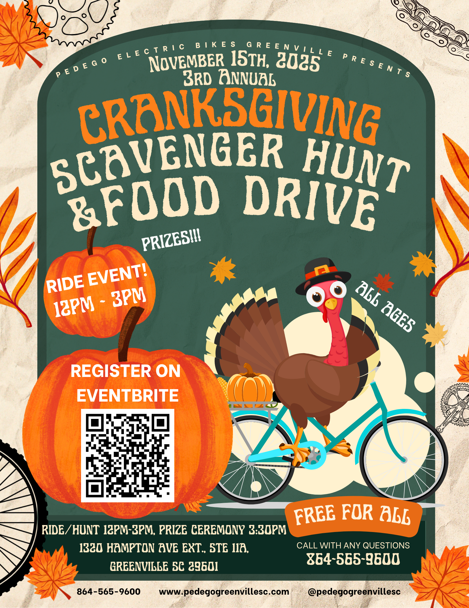 Cranksgiving 2025 - Greenville SC Cranksgiving 2025 - Greenville SC