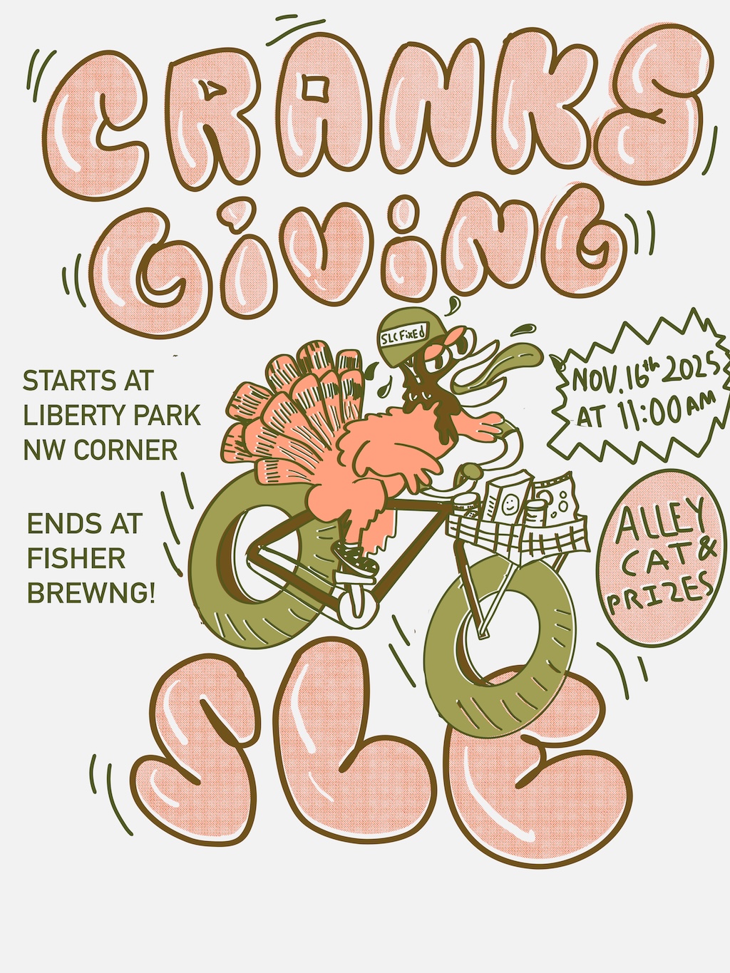 SLC Cranksgiving 2025 SLC Cranksgiving 2025